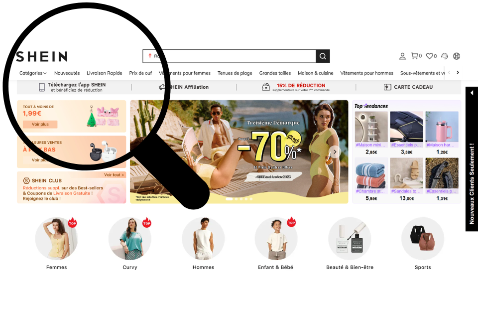 Stop aux pratiques de Shein